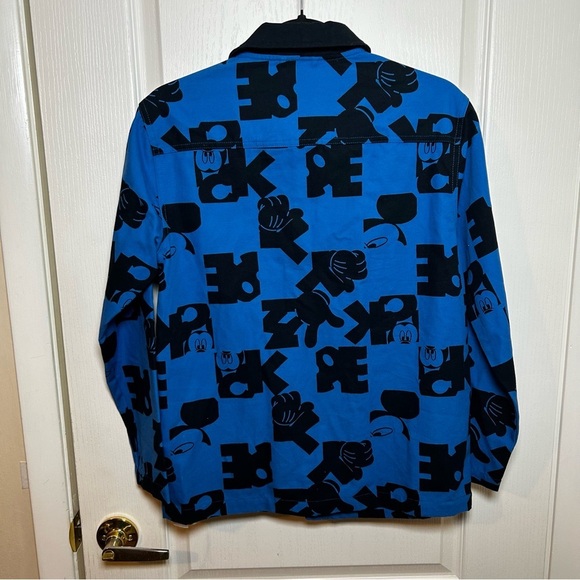 Disney Blue/Black Jacket Size 13 Youth Boy/Girl Full Zip Vacation, Casual NEW - Picture 5 of 9